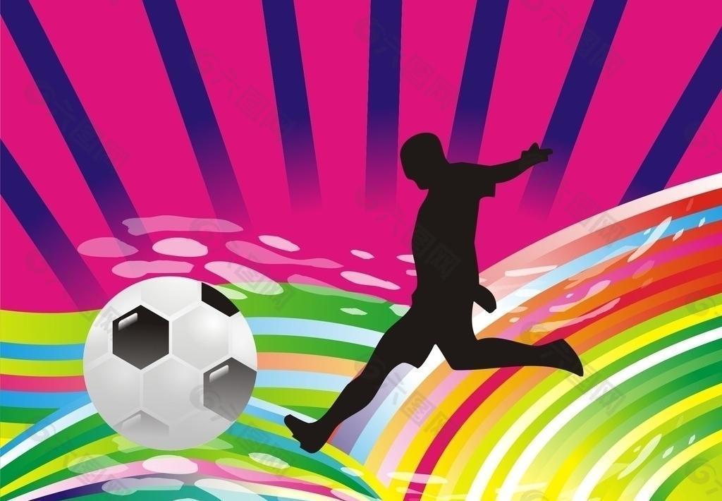 球和积极的 球和积极的